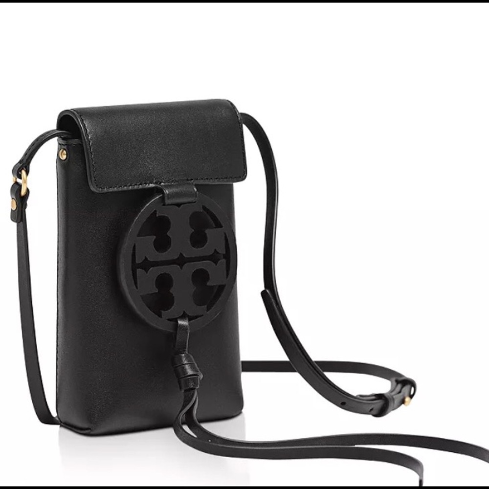 Tory Burch Miller Leather Smartphone Crossbody